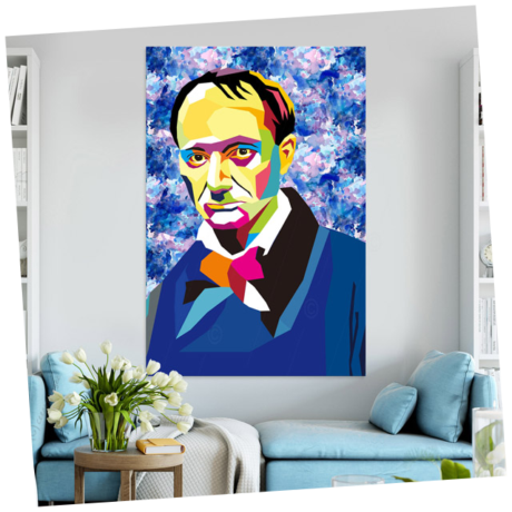 Bild Charles Baudelaire inspiriert - literarische Ikonen